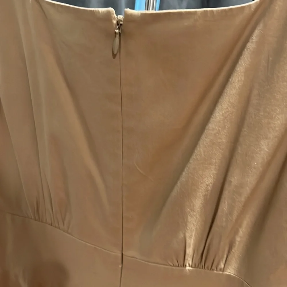 J. Crew khaki sleeveless dress